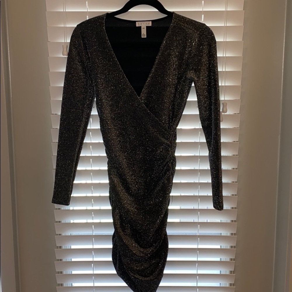 Black long sleeve dress